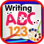 abc123colorbook android application logo